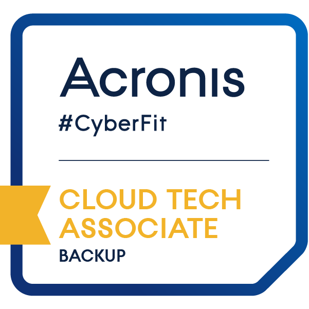 Acronis CloudTechAssociate Backup Logo